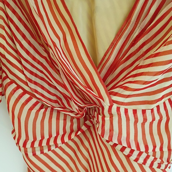 💋 Catherine Malandrino Classic 100%Silk *MEDIUM - Picture 6 of 10